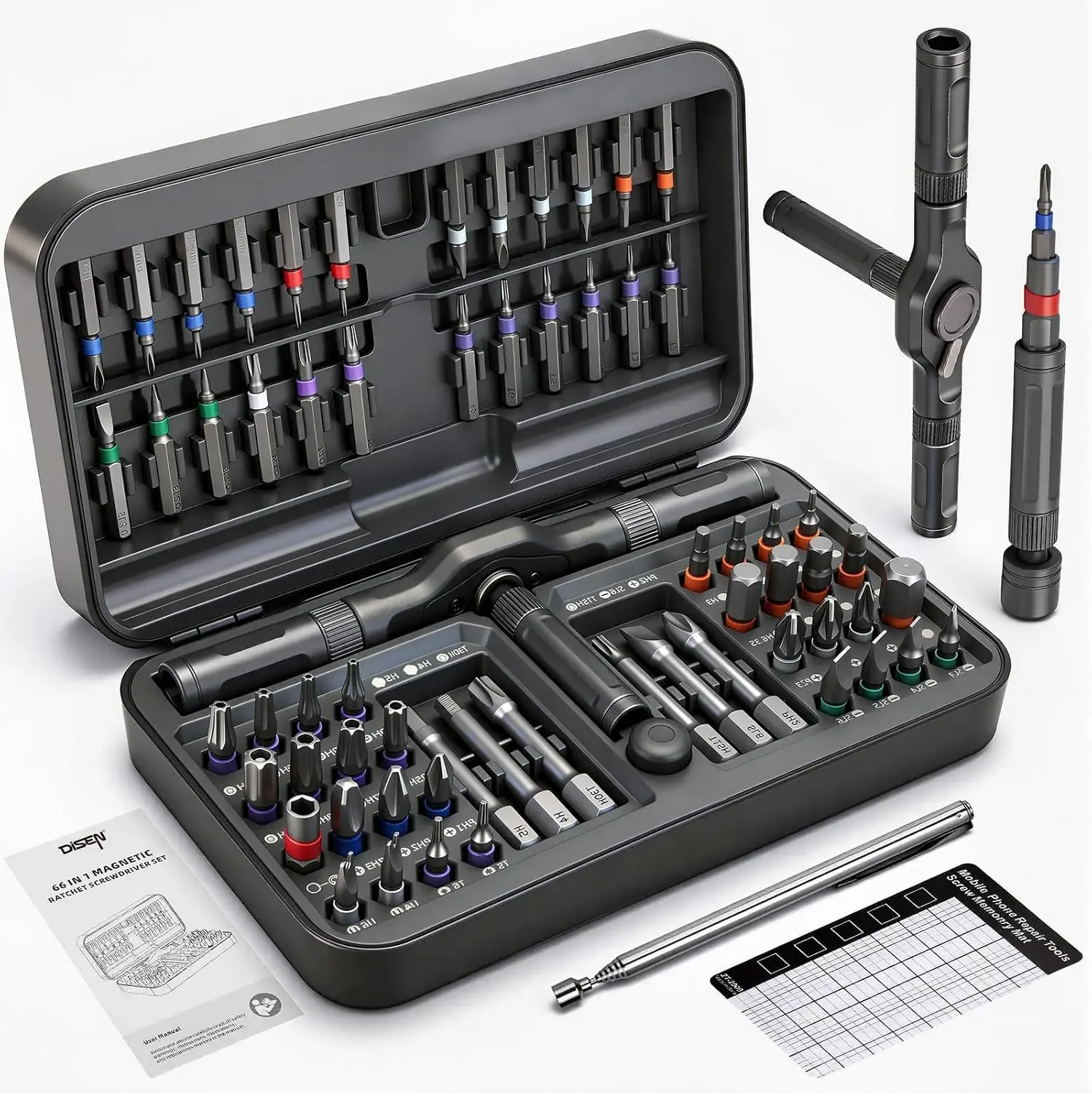 Electronics Repair Game - Jeu de tournevis à cliquet 68