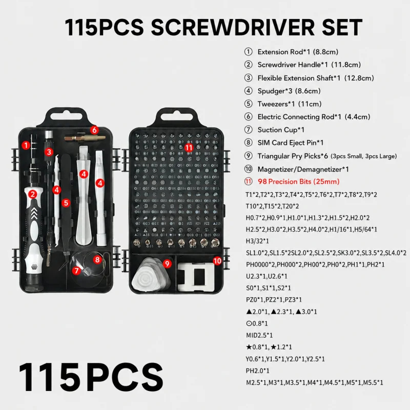 Kit de tournevis magnétique po - Electronics Repair Services avis et prix